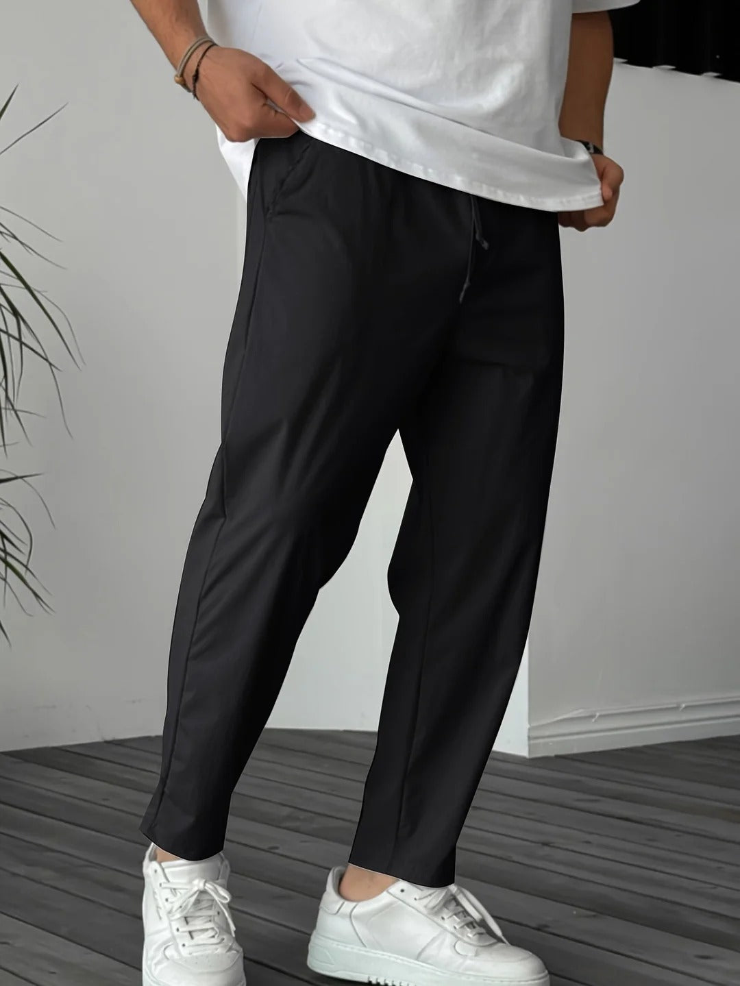 Francisco – Tapered Drawstring Trousers