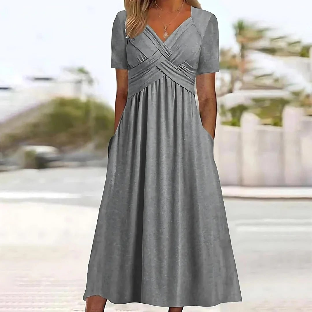 Olivia – Elegant Midi Dress
