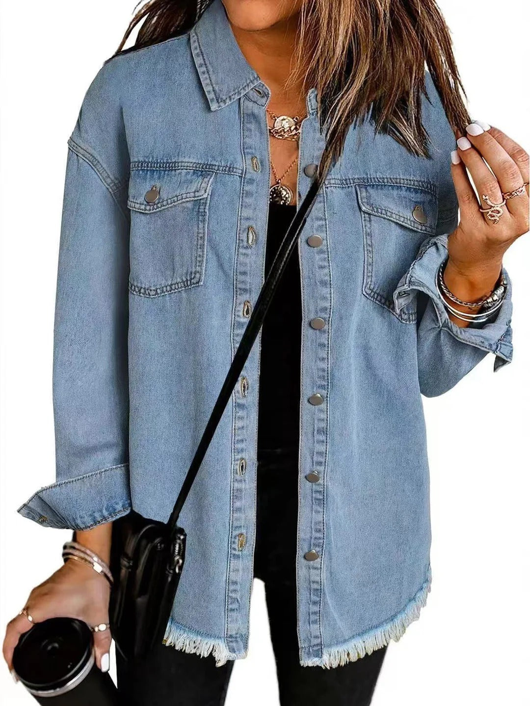 Roxie – Classic Everyday Denim Jacket