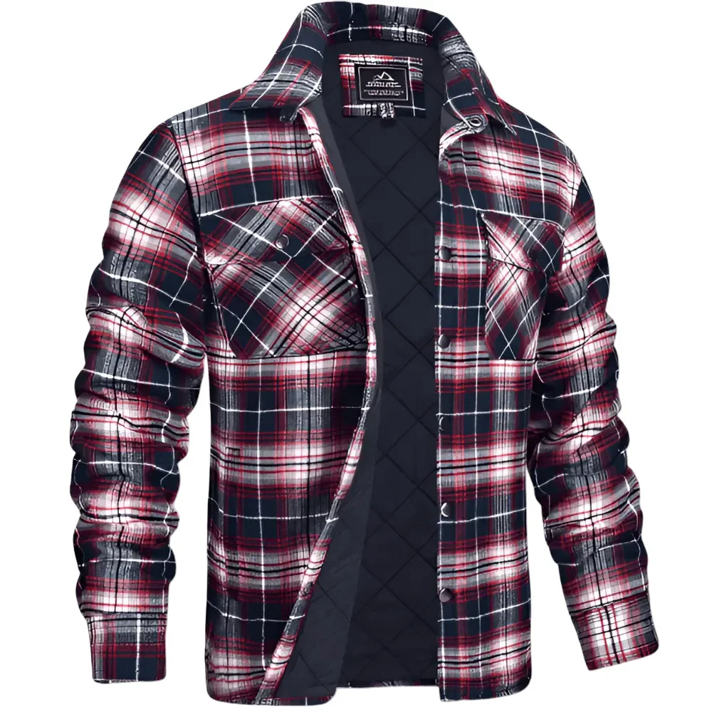 Carter – Plaid Zip Jacket
