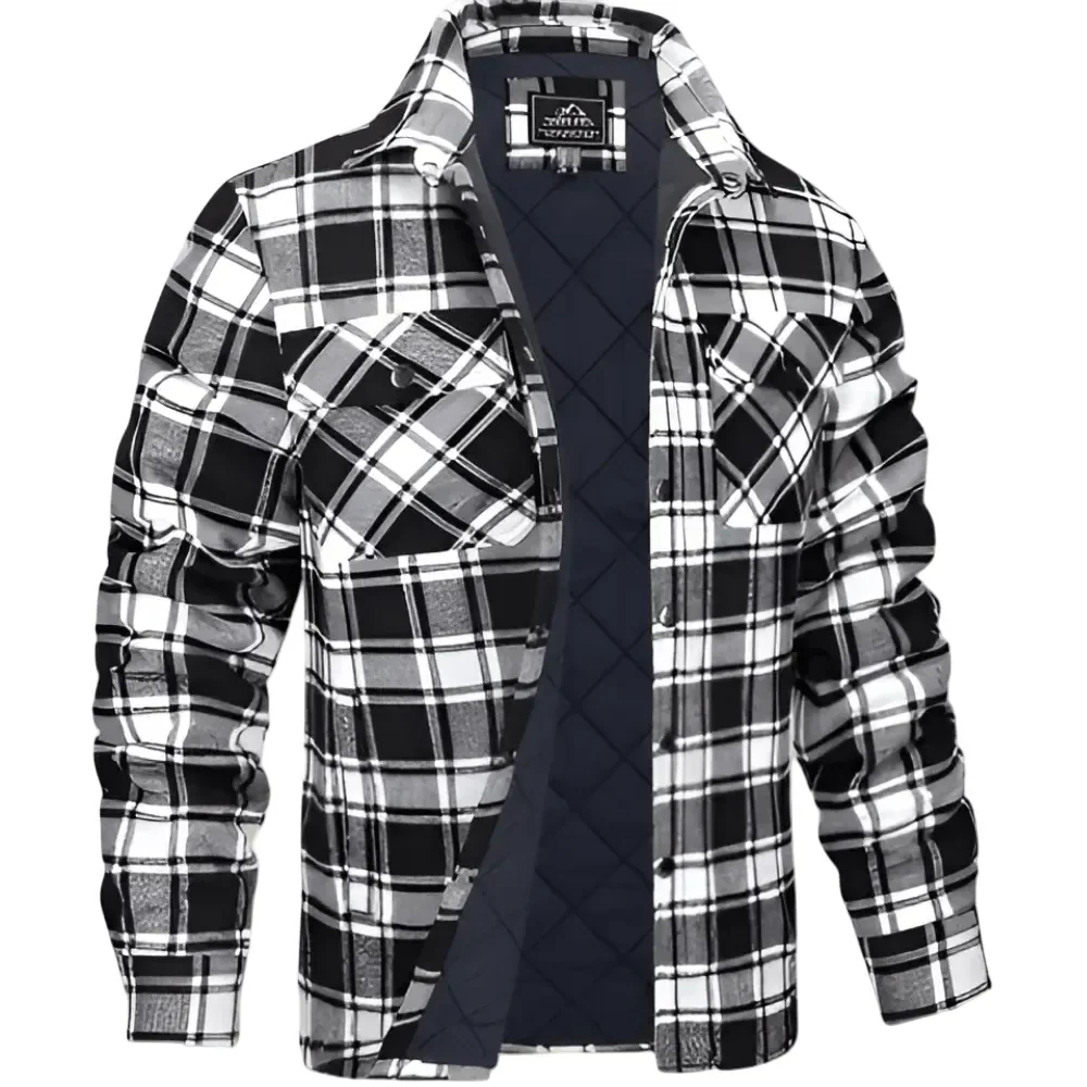 Carter – Plaid Zip Jacket