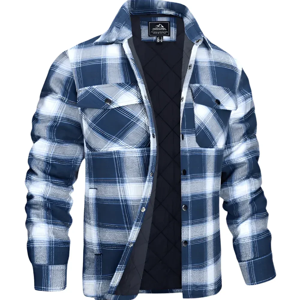 Carter – Plaid Zip Jacket