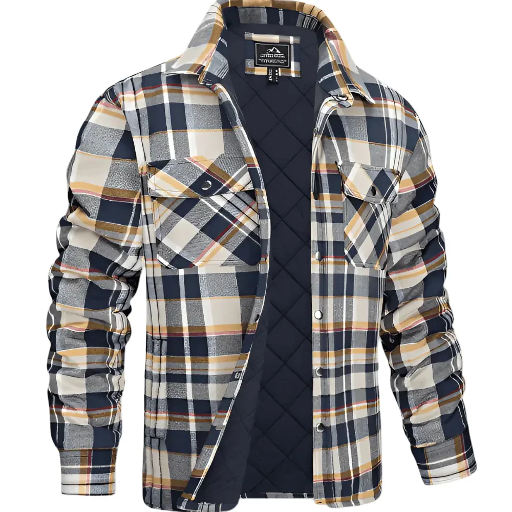 Carter – Plaid Zip Jacket