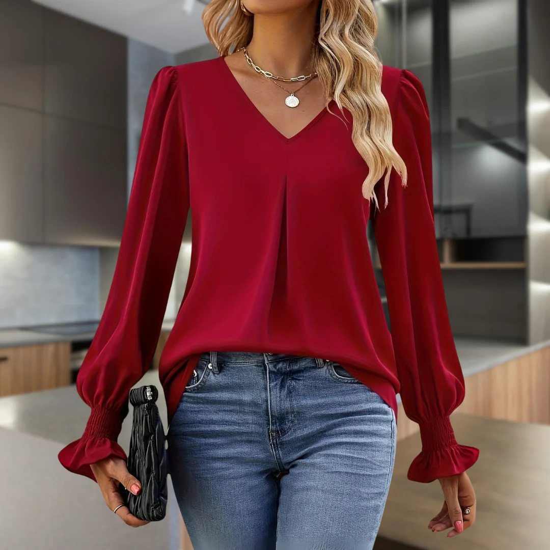 Perley | Elegant Autumn Blouse