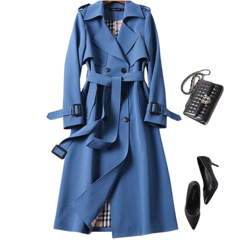 Janine – Tailored Double-Breasted Trenchcoat