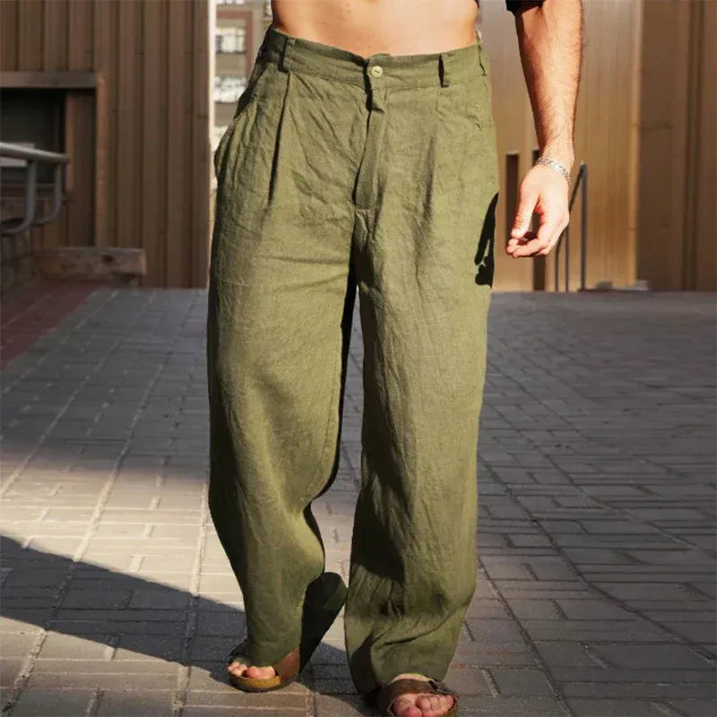 Brint | Relaxed Linen Summer Trousers