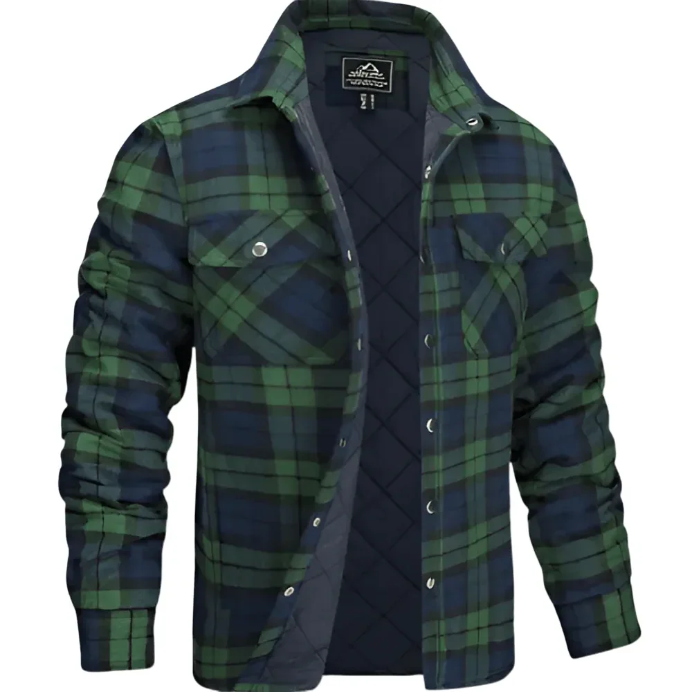 Carter – Plaid Zip Jacket