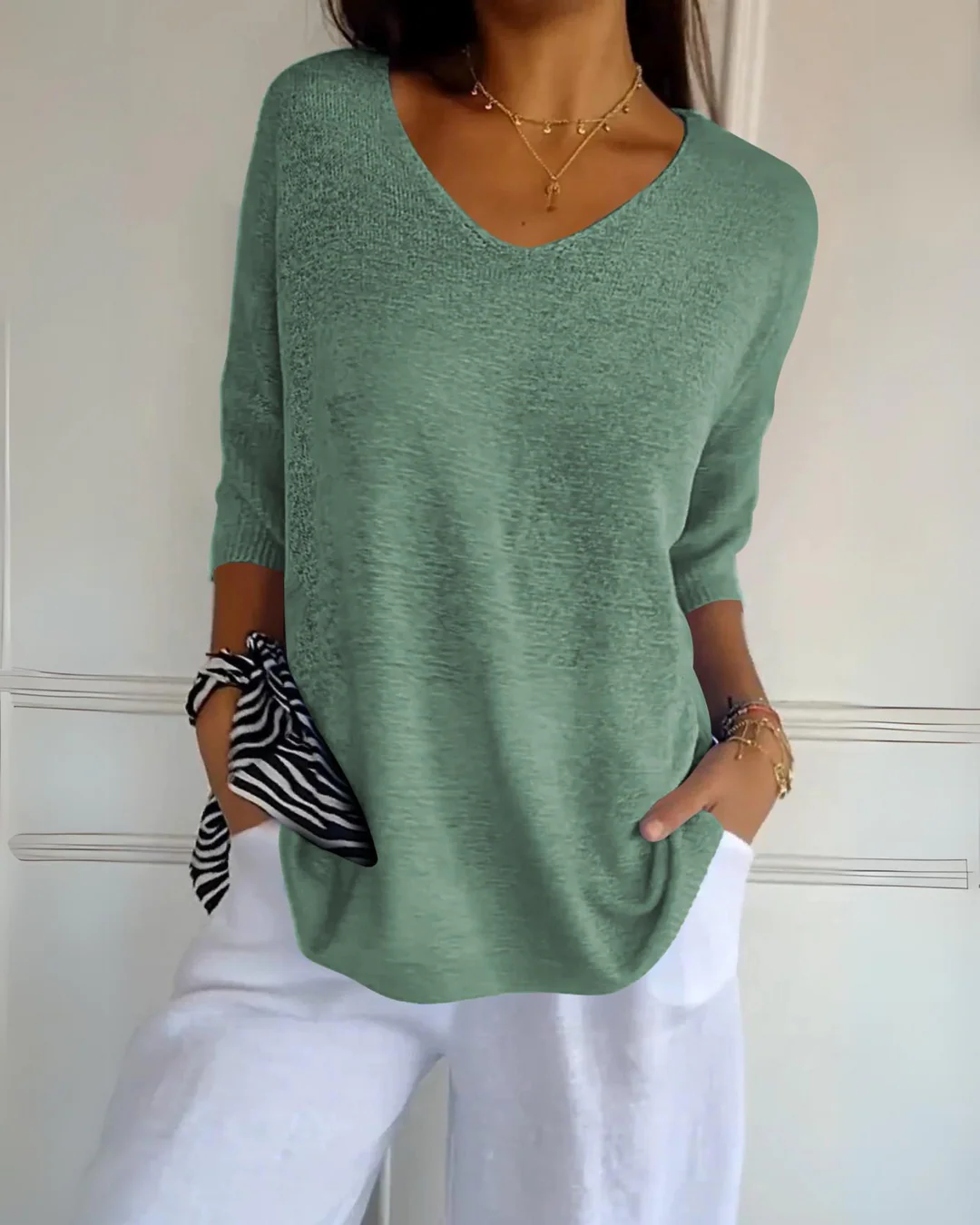 Myka | Figure-Flattering Soft Top