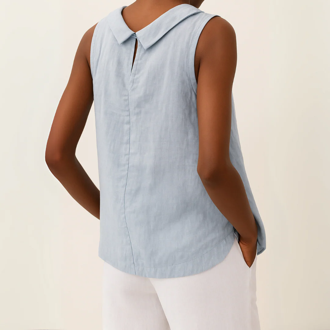 Kleah – Sleek Summer Collar Top