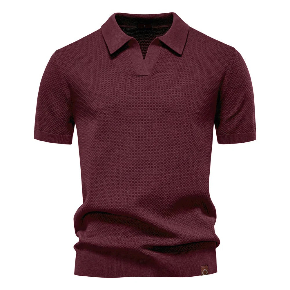 Jorel – Textured Polo Shirt