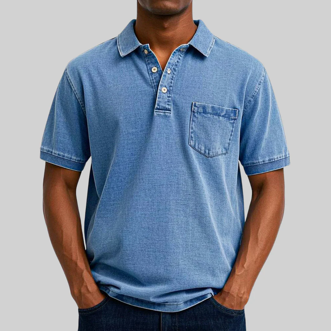 Euclid – Breathable Cotton Polo Shirt