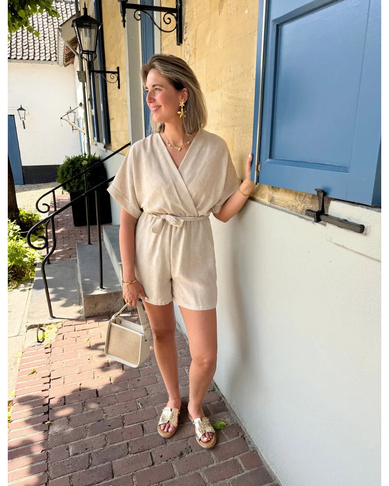 Lalin – Tie Waist Lounge Set