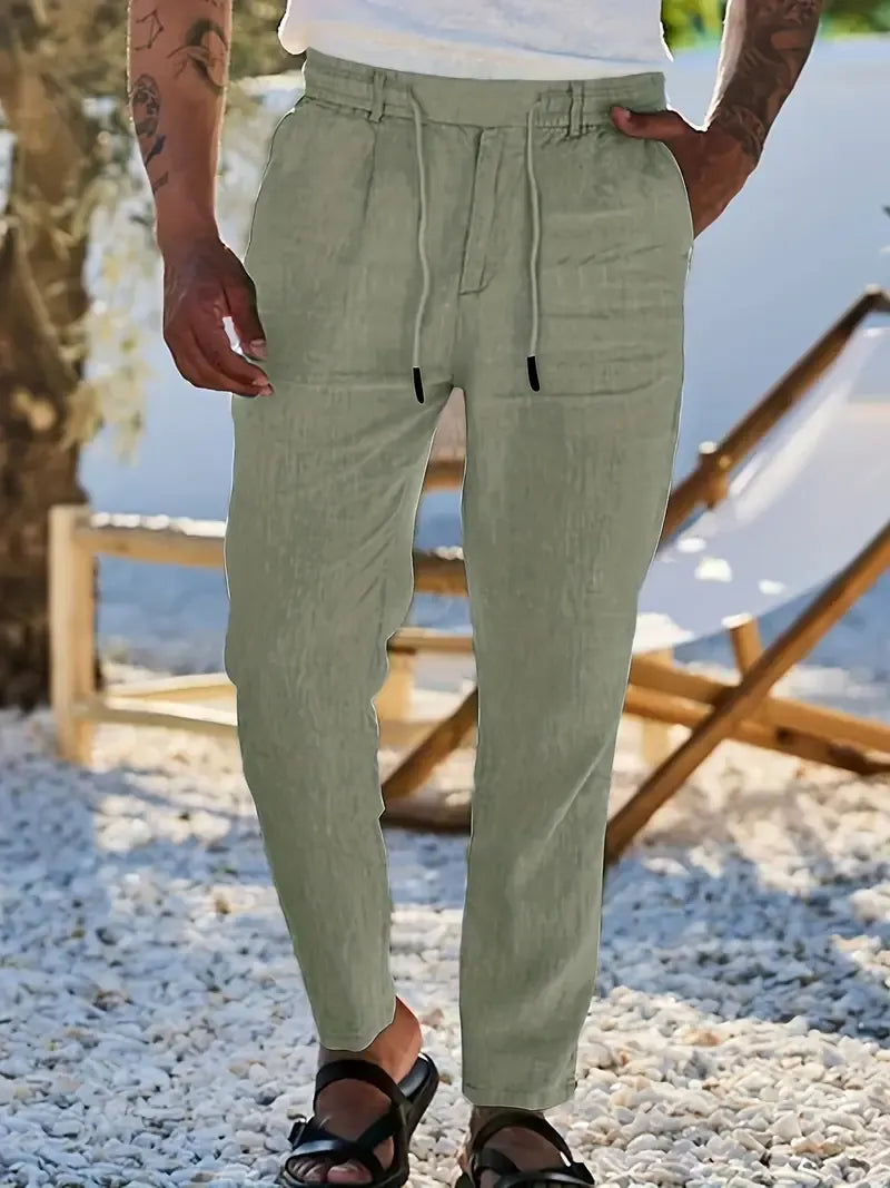 Reyveen | Lightweight Linen Summer Pants