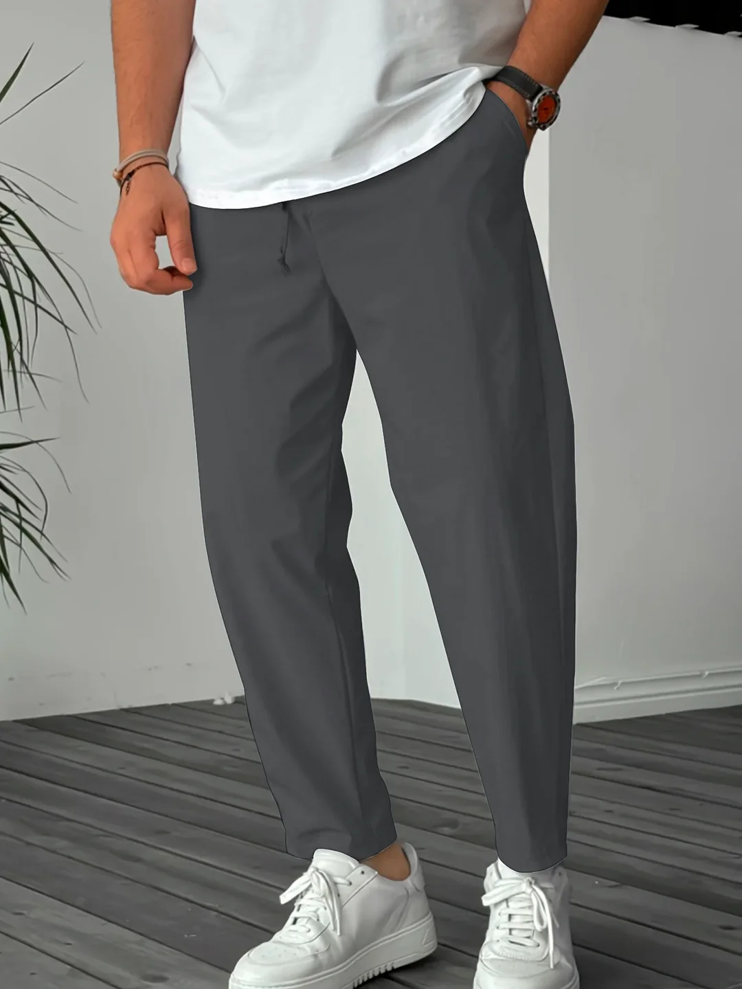 Francisco – Tapered Drawstring Trousers
