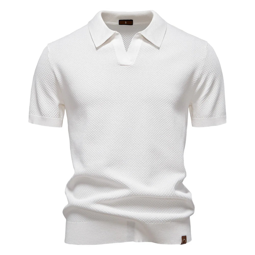 Jorel – Textured Polo Shirt