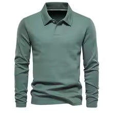 Jaminn – Long Sleeve Polo Shirt for Men