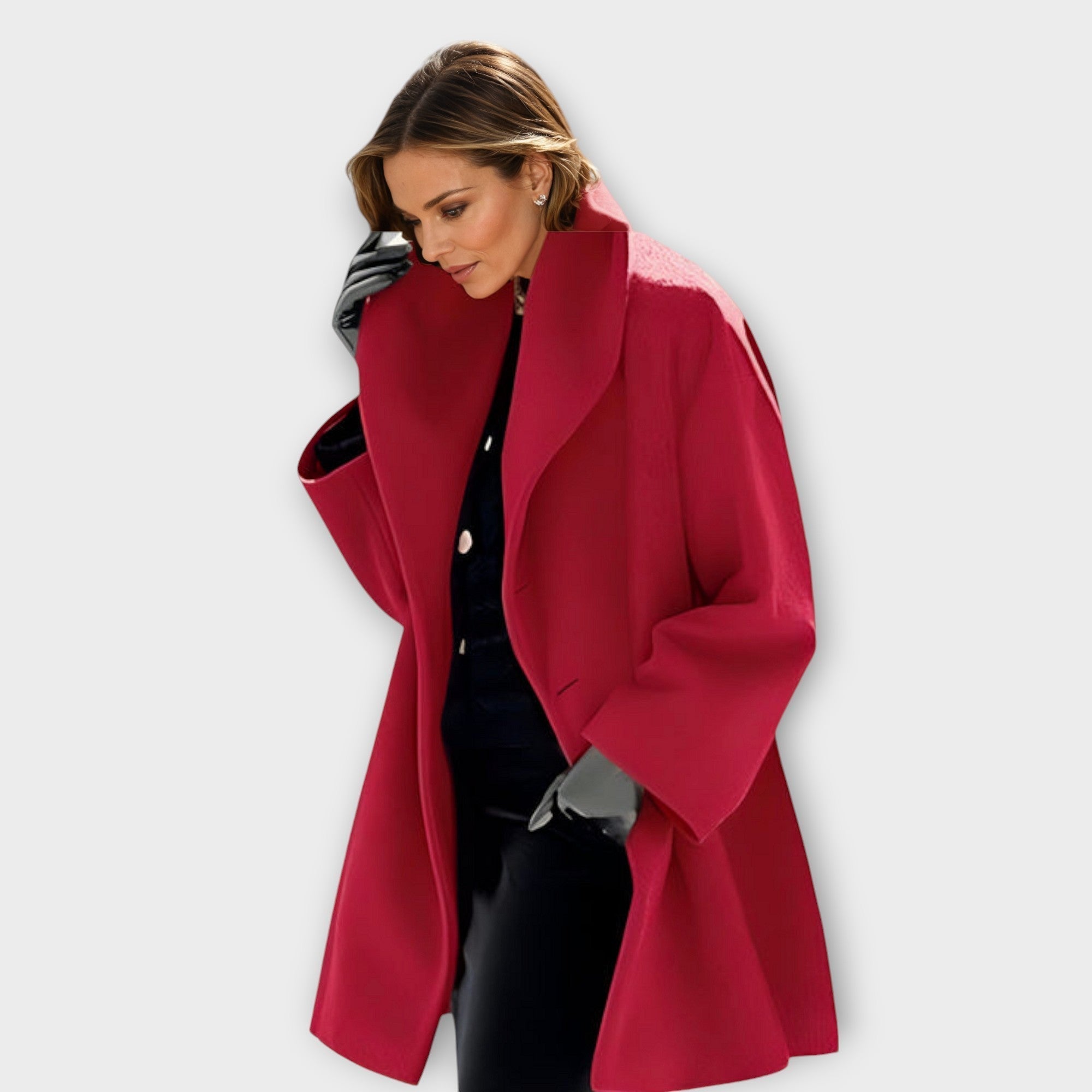 Emmalyn – Soft Windbreaker Coat