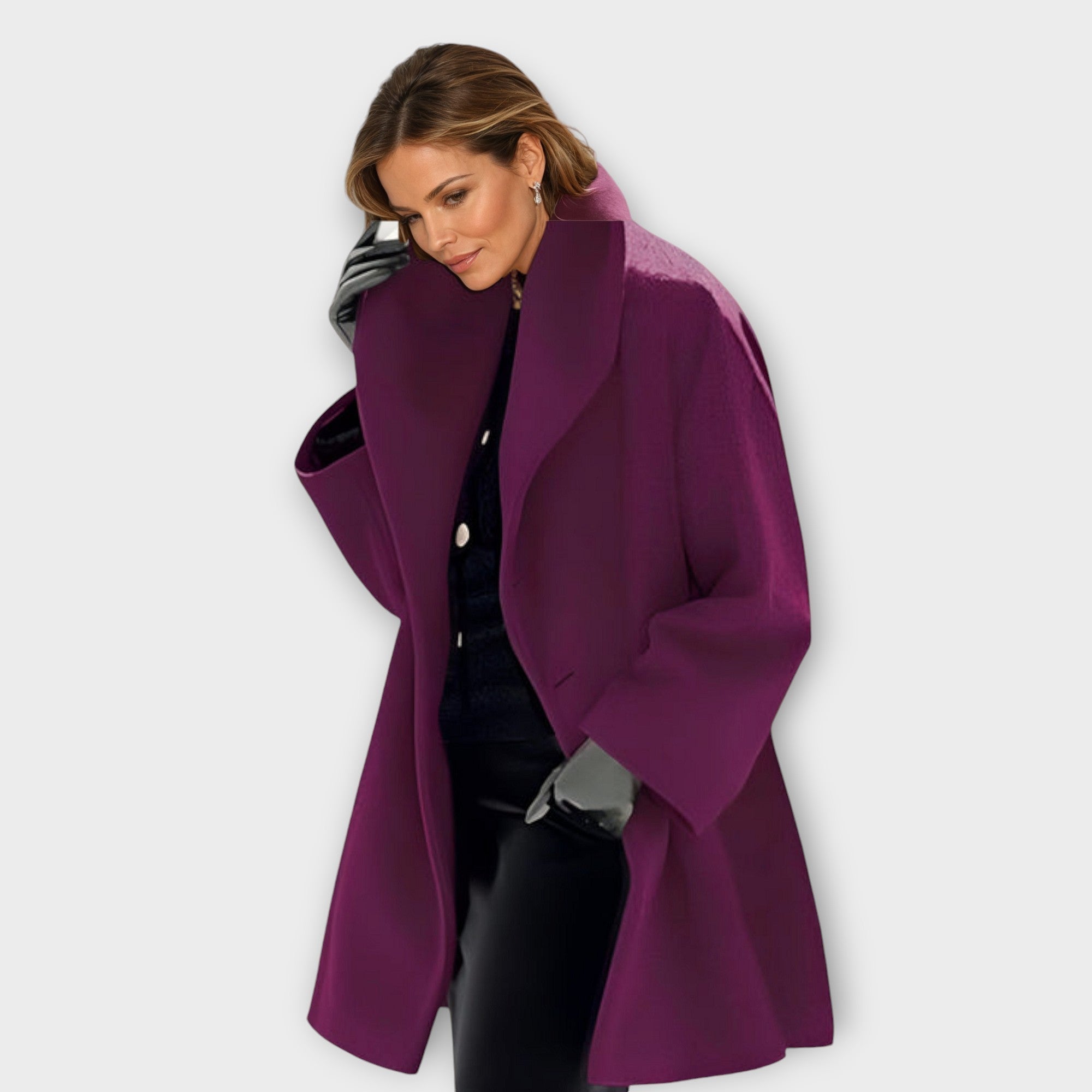Emmalyn – Soft Windbreaker Coat