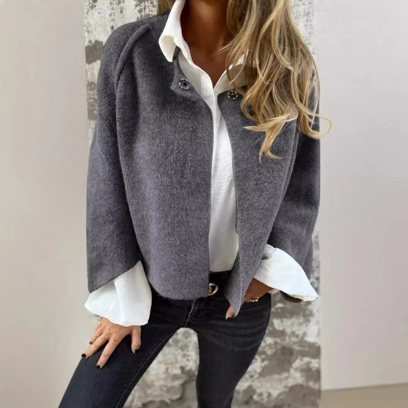 Harlyn – Wool Blend Coat