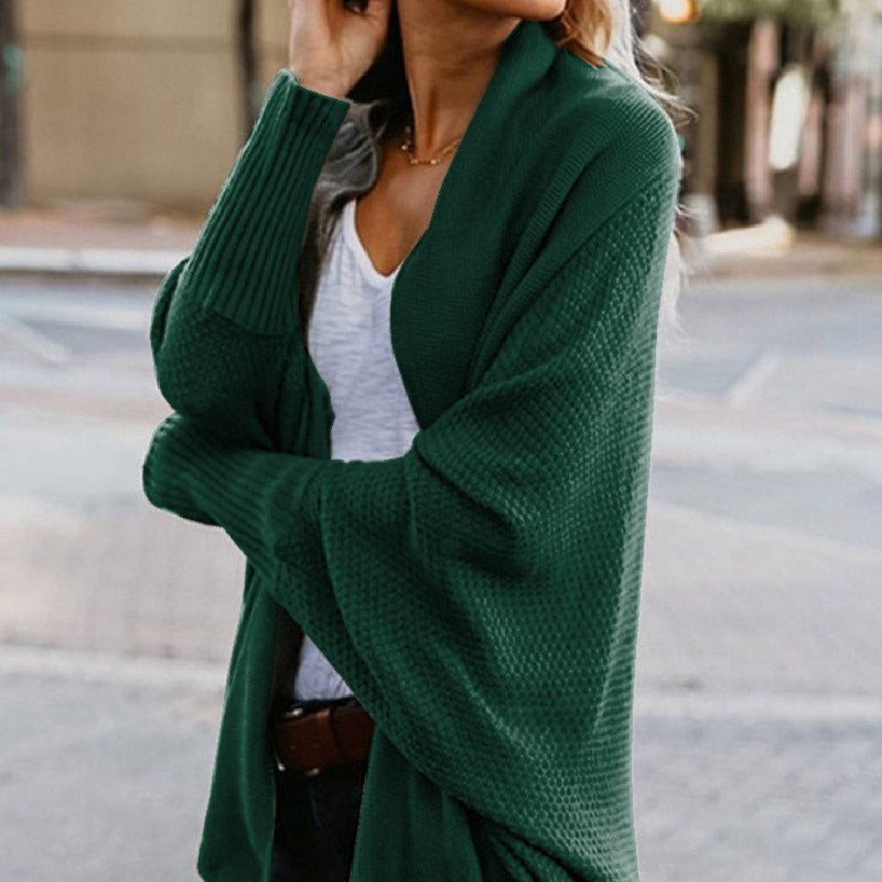 Savannah – Knitted Bat Sleeve Cardigan