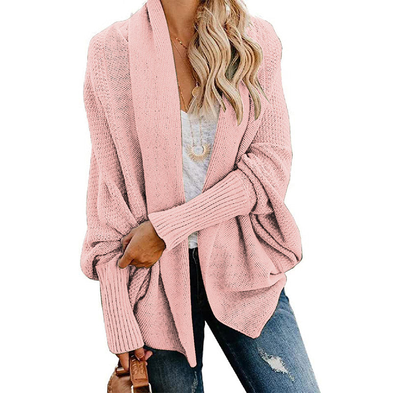 Savannah – Knitted Bat Sleeve Cardigan