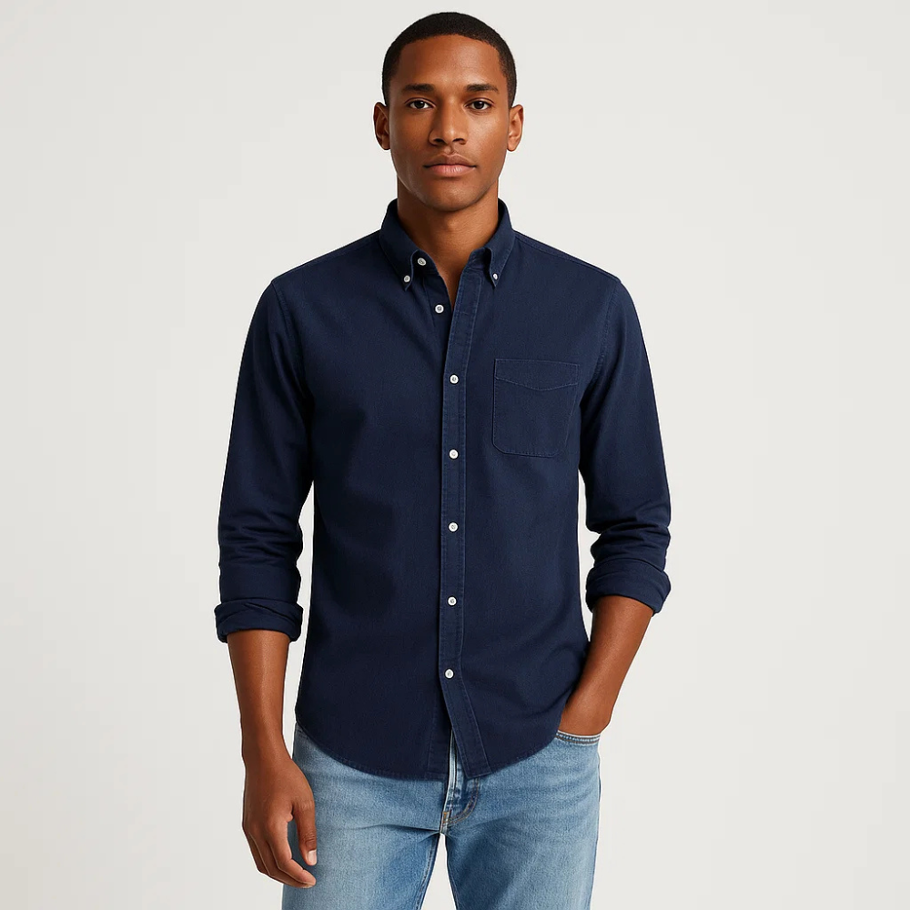Isaac - Stylish Long Sleeve Casual Shirt