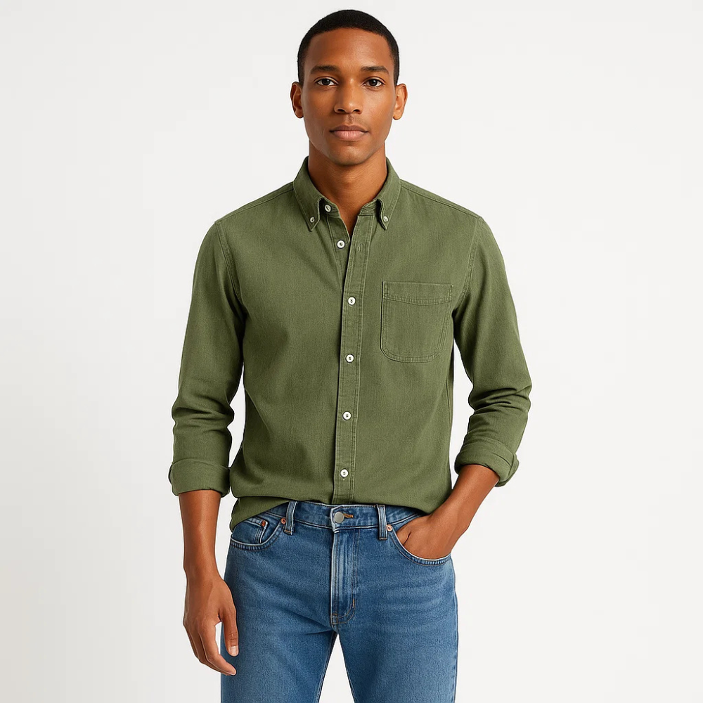Isaac - Stylish Long Sleeve Casual Shirt