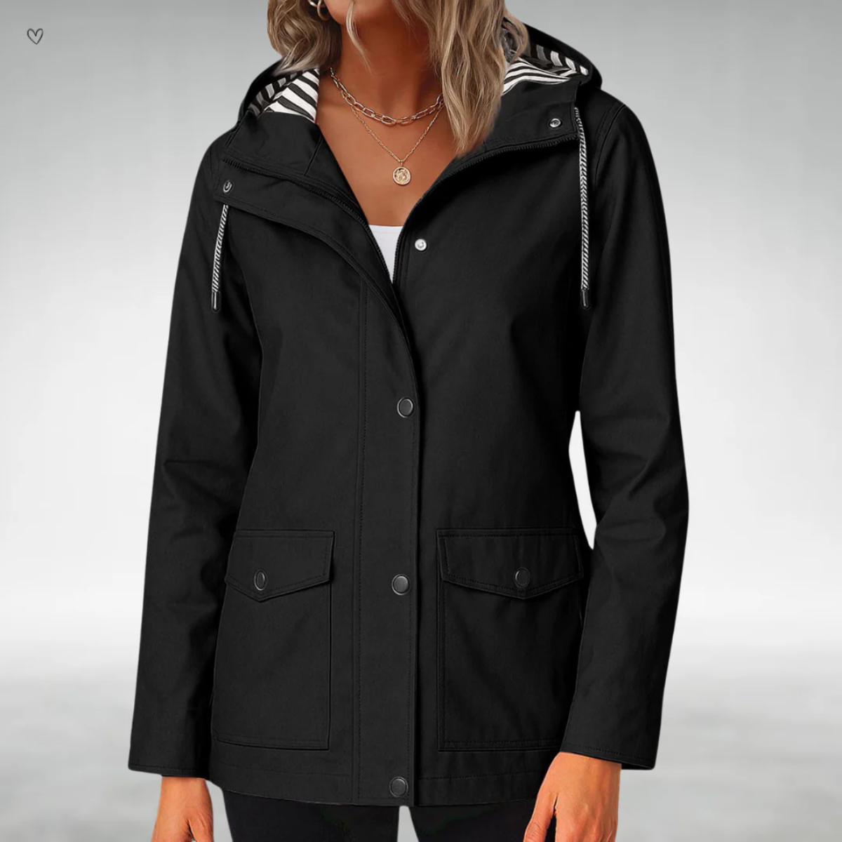 Sherlene– Waterproof Trench Coat