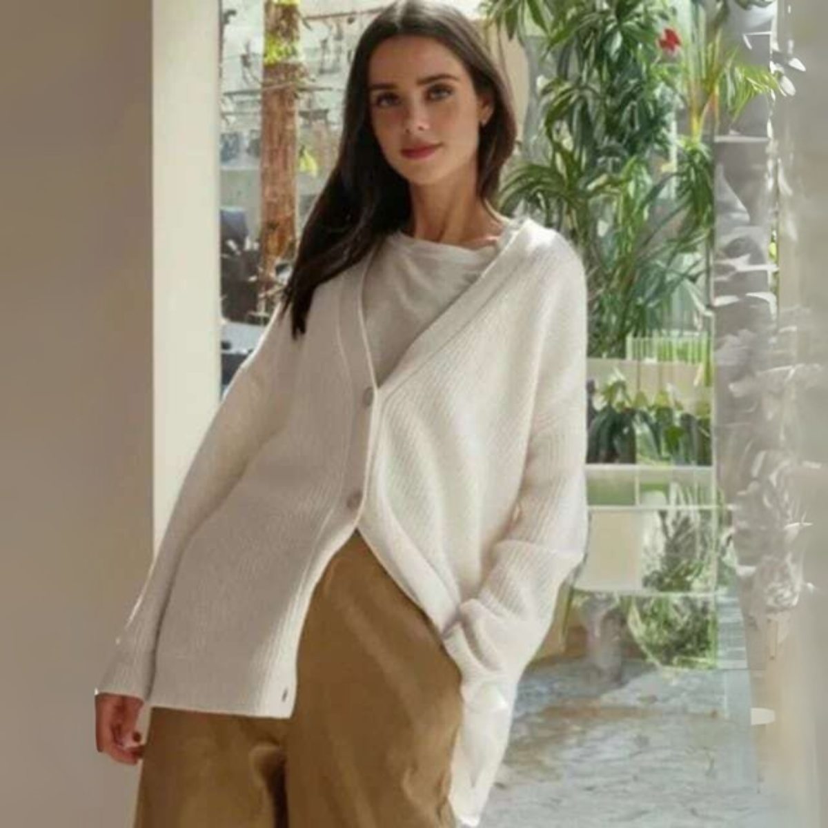 Selkish – Soft Knitted Cardigan Sweater