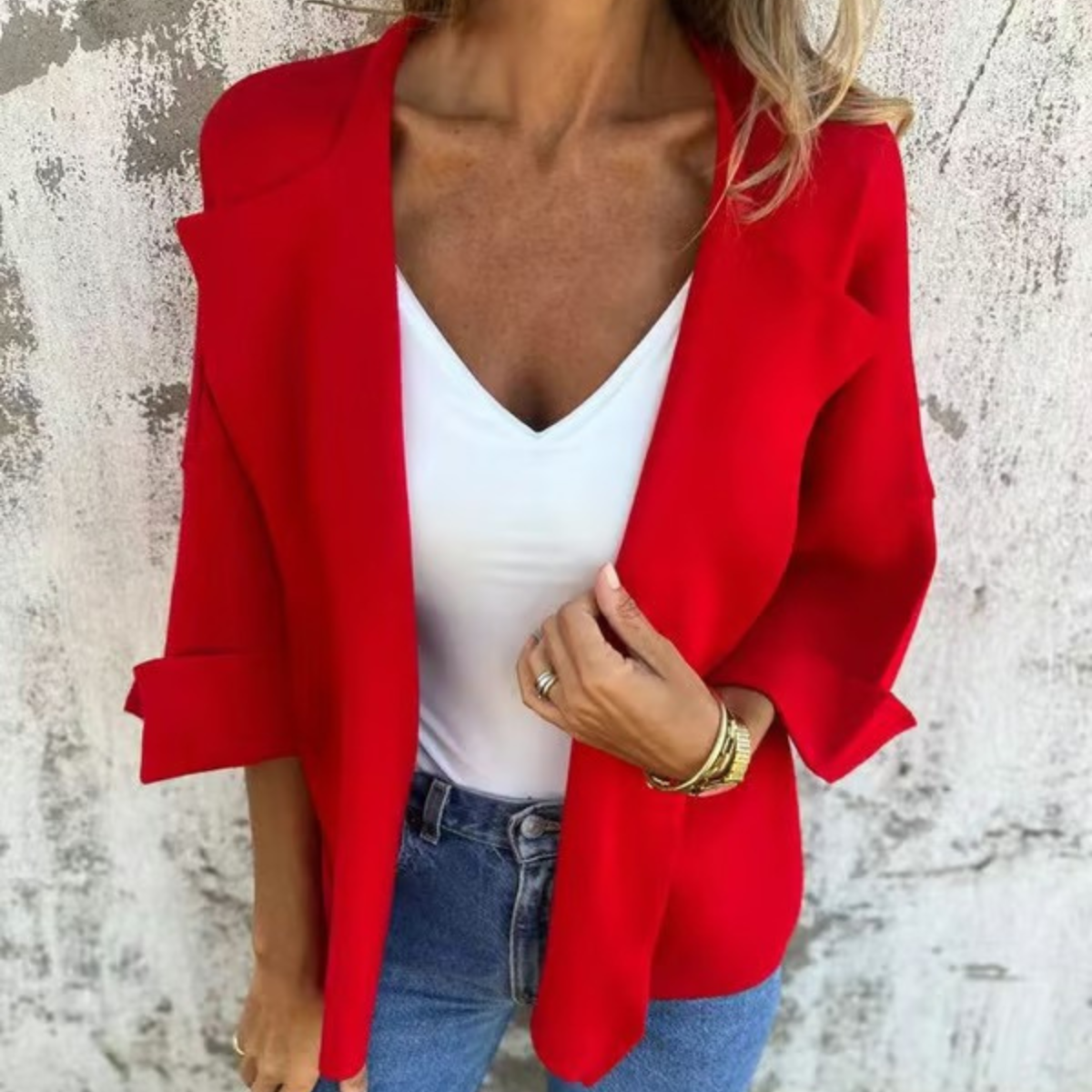 Elisse – Casual Knit Cardigan Top