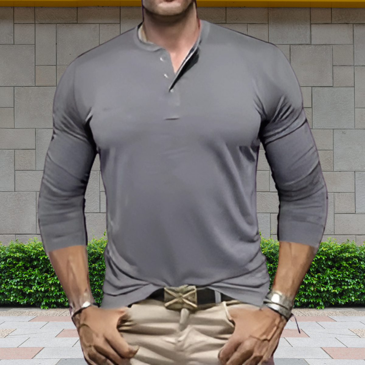 Stevie – Long Sleeve Business Polo