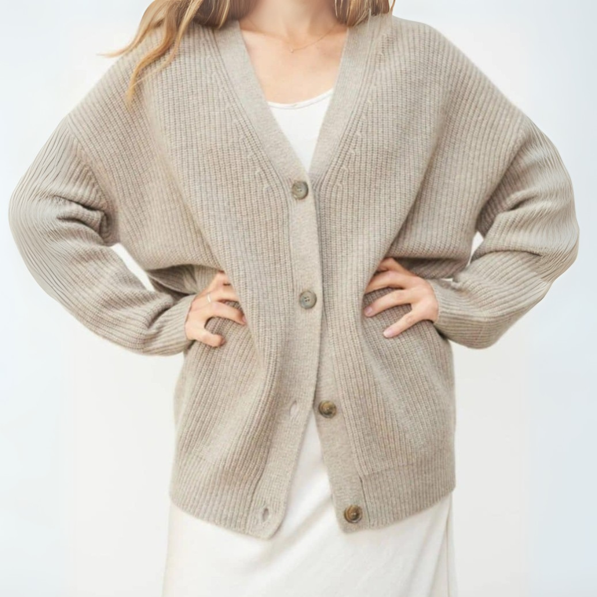Selkish – Soft Knitted Cardigan Sweater