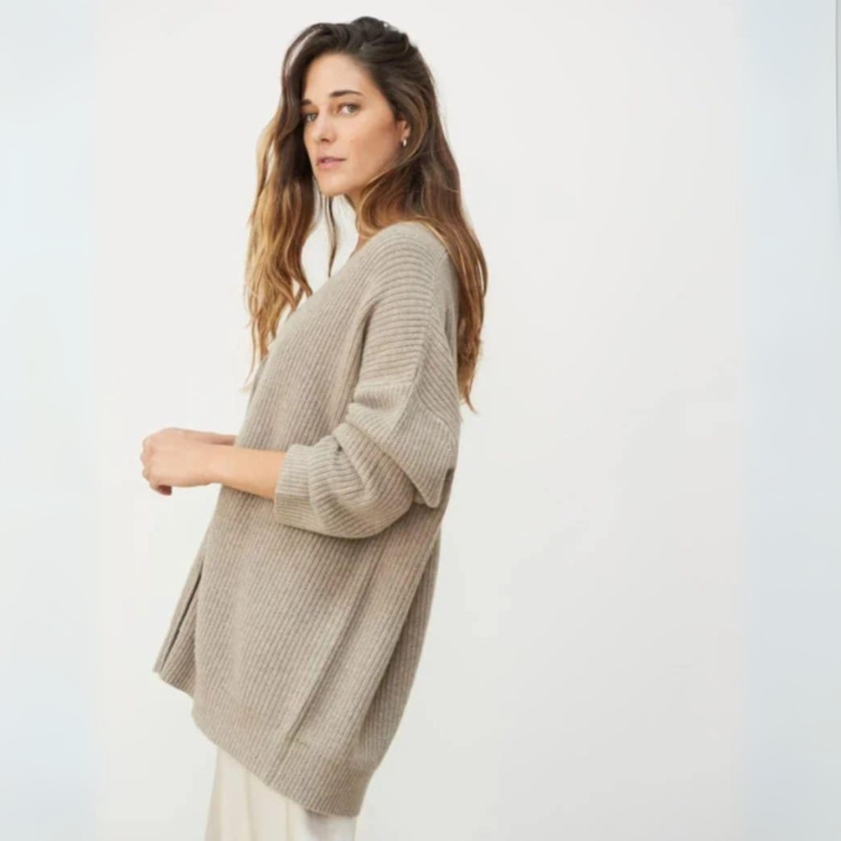 Selkish – Soft Knitted Cardigan Sweater