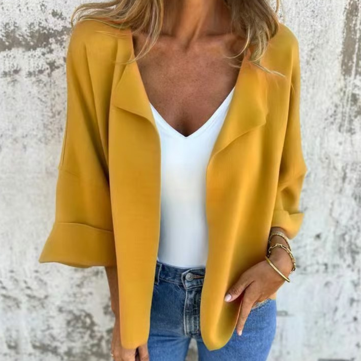 Elisse – Casual Knit Cardigan Top