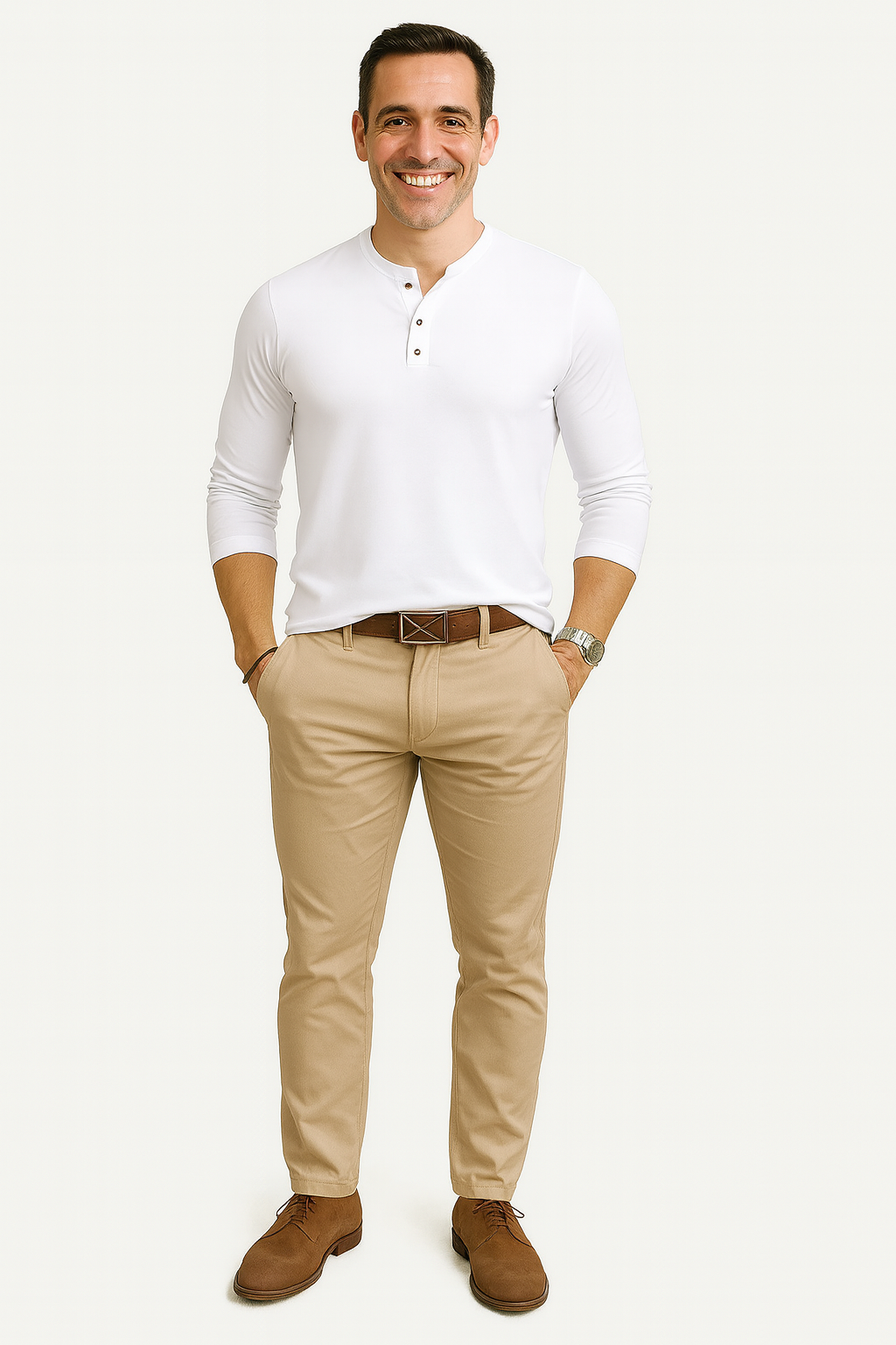 Stevie – Long Sleeve Business Polo