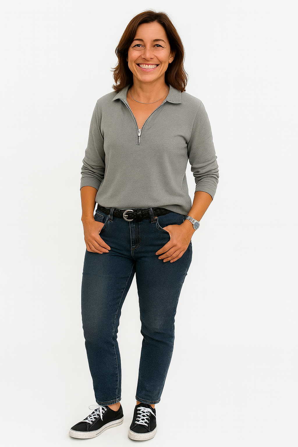 Anzanna – Chic Long-Sleeved Top