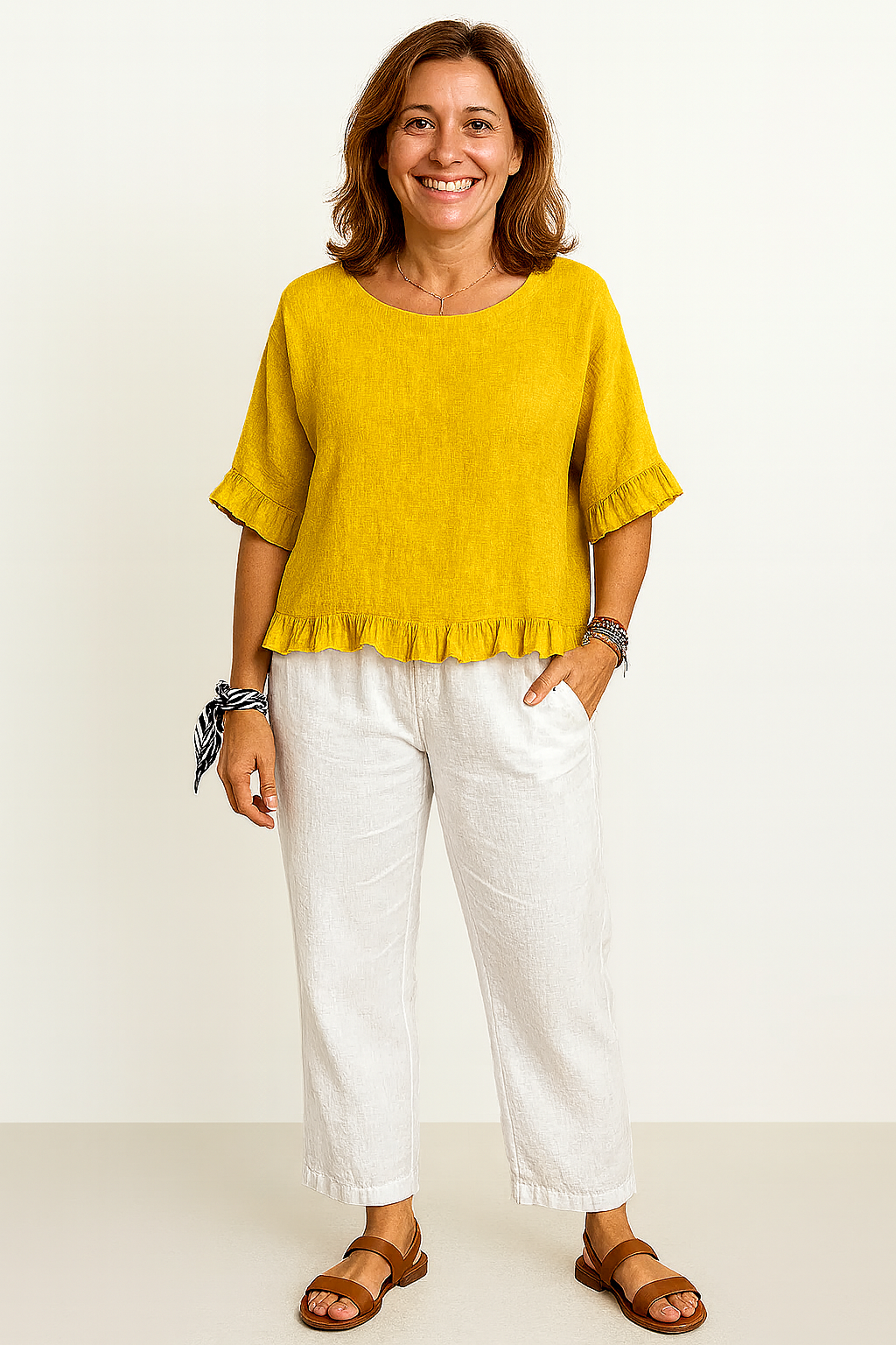 Lytecia – Lightweight Linen Top
