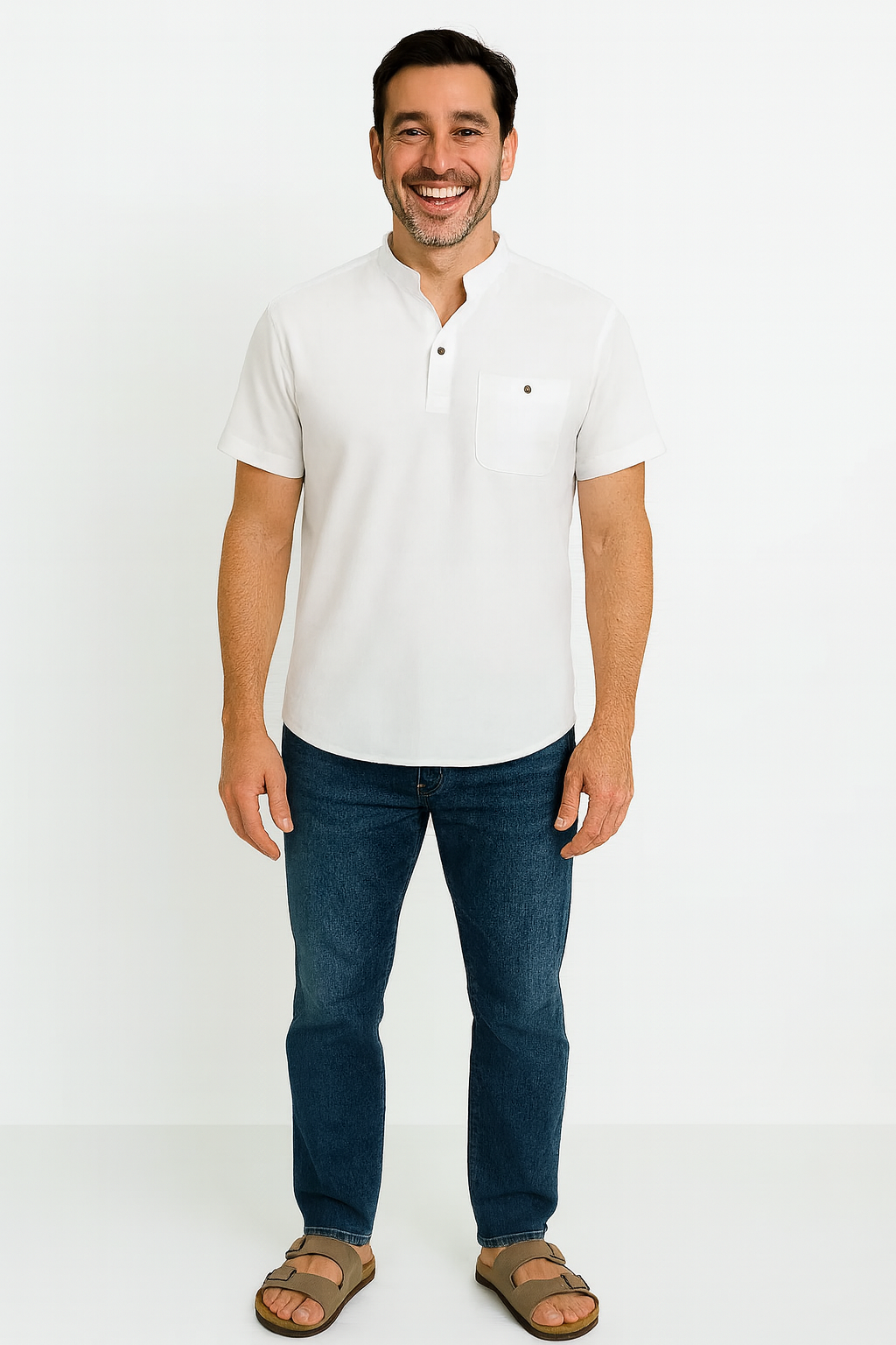 Ezikhele – Modern Top with Chest Pocket
