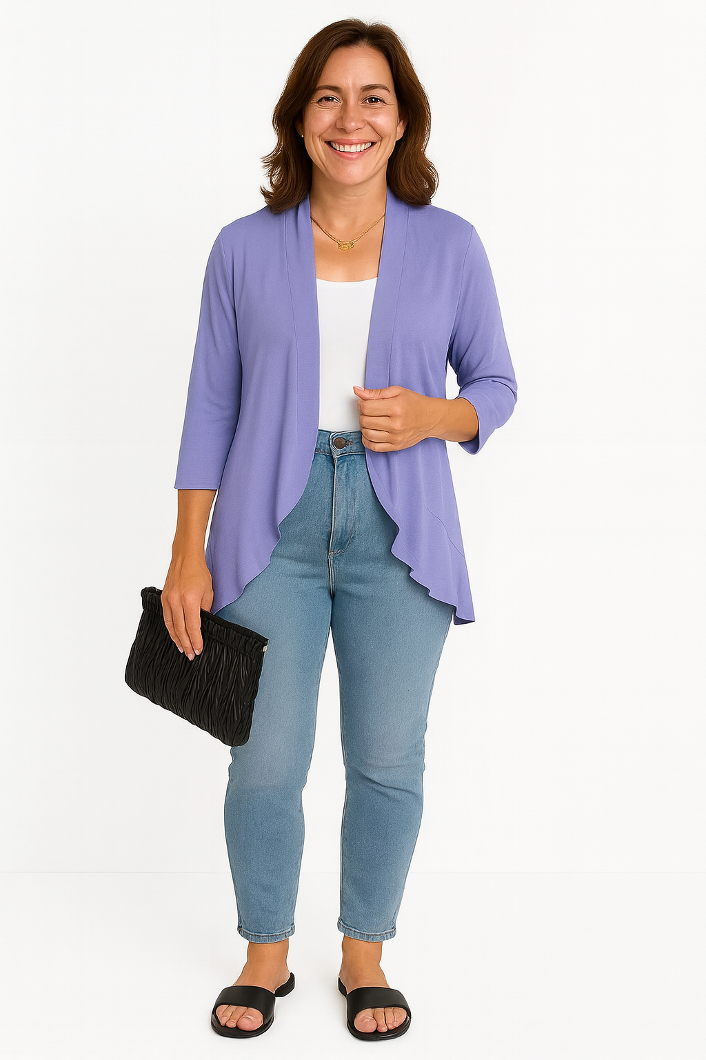 Clayza – Lightweight Open Cardigan