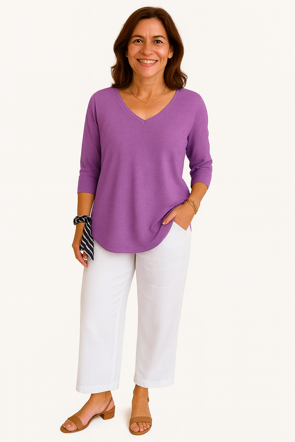 Myka | Figure-Flattering Soft Top