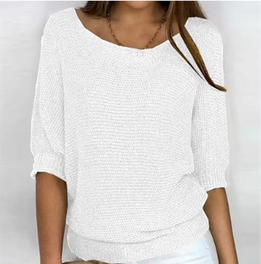 Blythe | Loose Knit Pullover Sweater