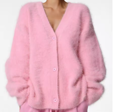 Axella – Vintage Knitted Button Cardigan