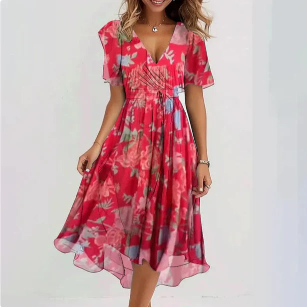 Erin – Elegant V-Neck Dress