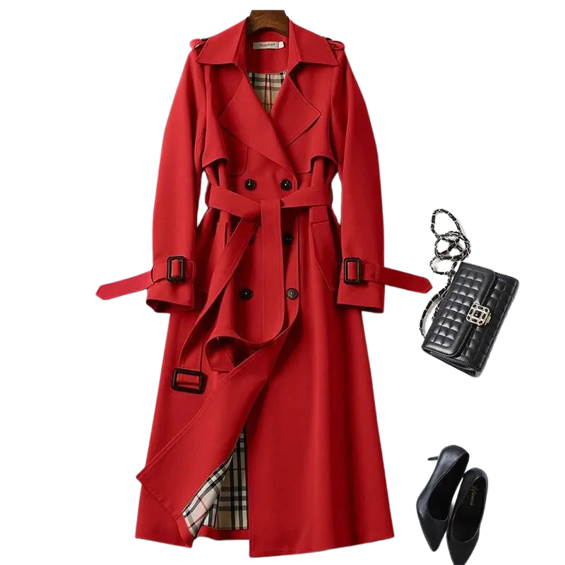 Janine – Tailored Double-Breasted Trenchcoat