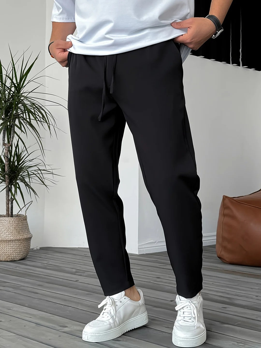 Francisco – Tapered Drawstring Trousers