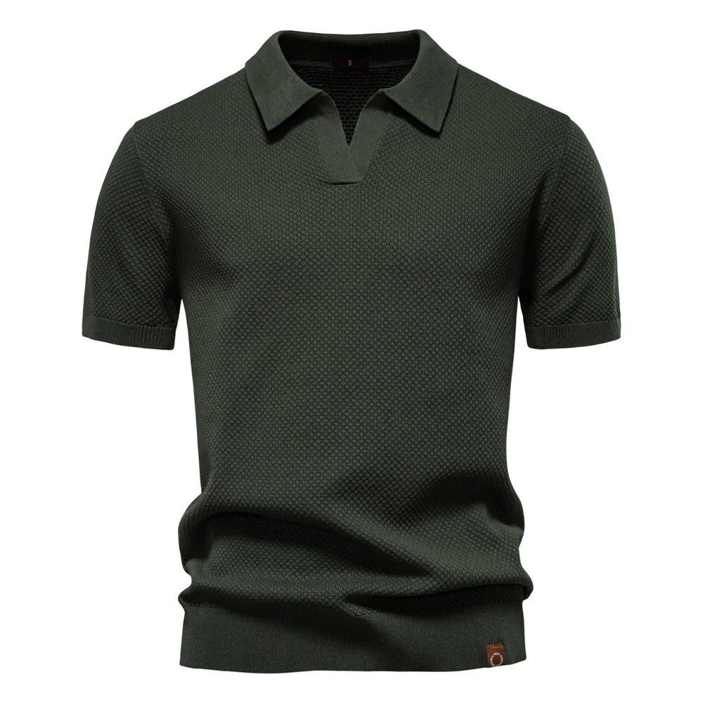 Jorel – Textured Polo Shirt