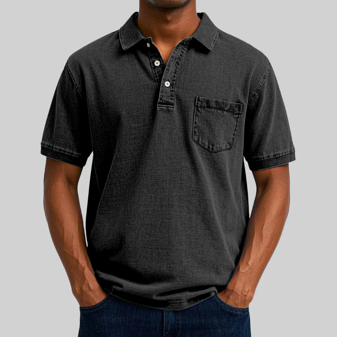 Euclid – Breathable Cotton Polo Shirt