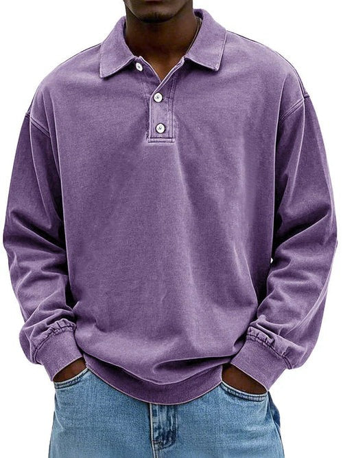 John – Vintage Long Sleeved Polo Shirt