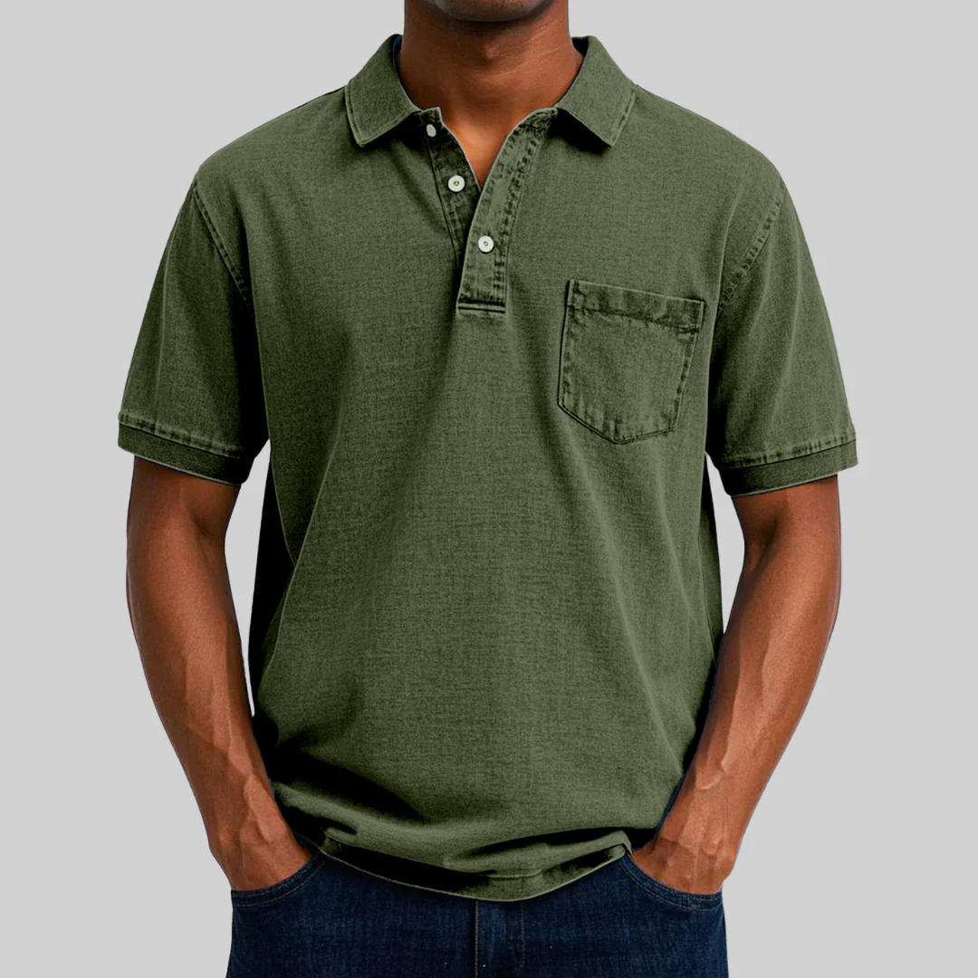 Euclid – Breathable Cotton Polo Shirt
