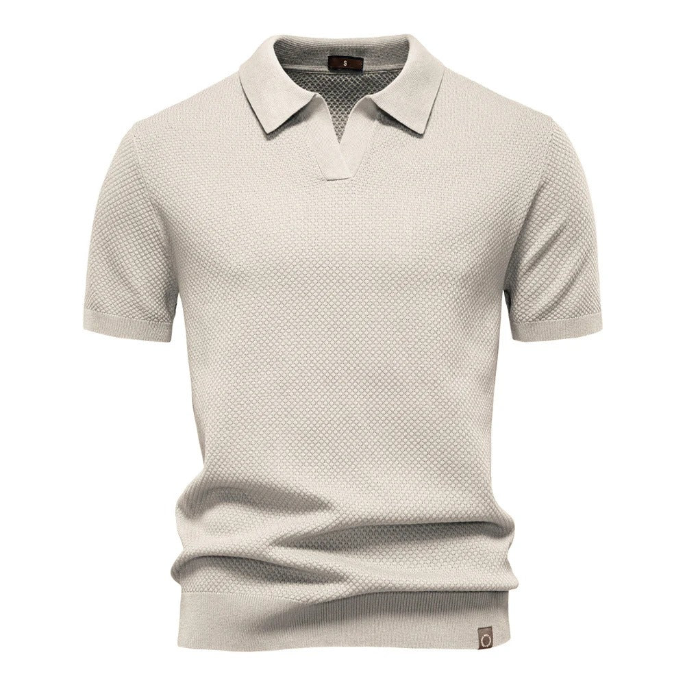 Jorel – Textured Polo Shirt